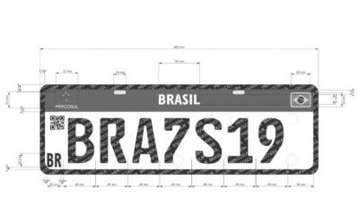 Placa Mercosul enfim será obrigatória no país a partir de fevereiro