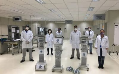 Volkswagen entrega ventiladores pulmonares após conserto