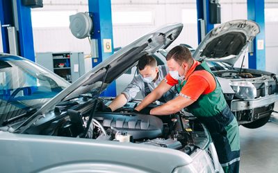 Manutenção automotiva durante a pandemia.