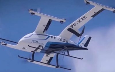 Teste de ‘carro voador’ da Embraer, desenvolvido no Brasil, é revelado
