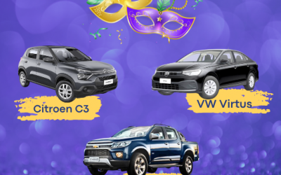 Celebre o Carnaval com estilo! Alugue um carro na OK Locadora