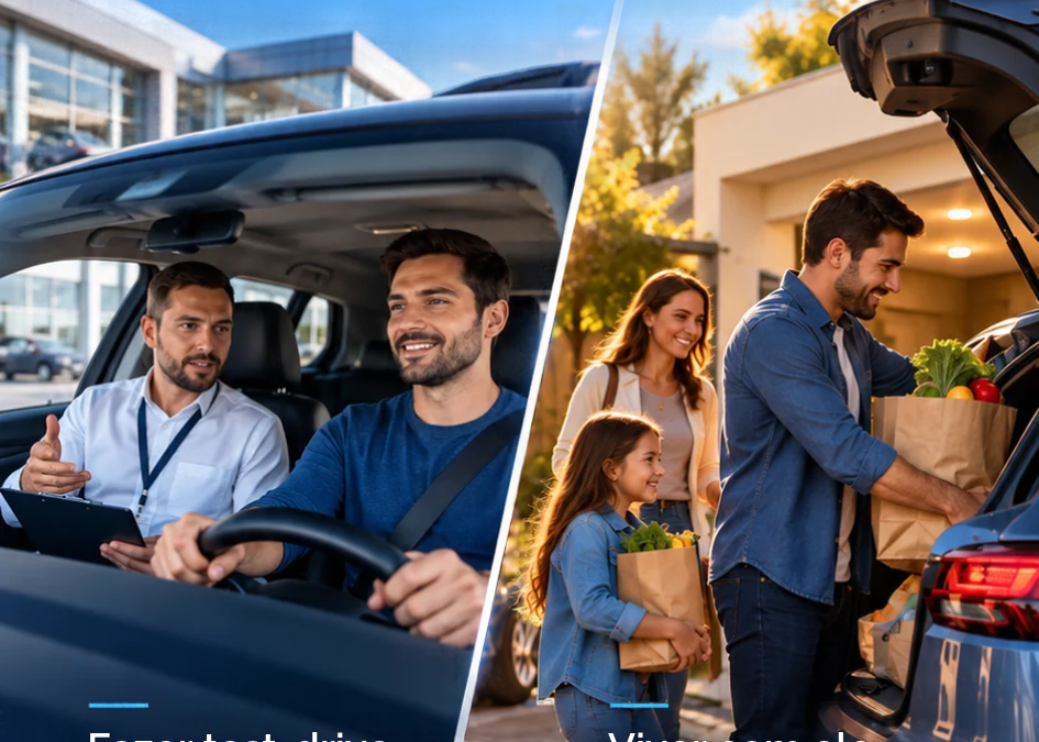 Vai trocar de carro? Experimente o modelo antes de comprar